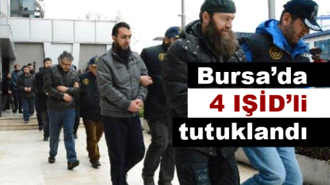 Bursa'da Tevhid Dergisi'ne yapılan operasyonda 4 IŞİD'li tutuklandı!