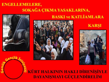 Gemlik Belediyesi ve Emniyeti'nden Kürt halkıyla dayanışmaya engelleme