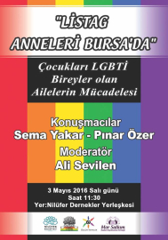 LİSTAG anneleri Bursa'ya geliyor