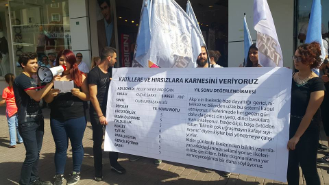 Liseliler Tayyip Erdoğan'a karnesini verdi