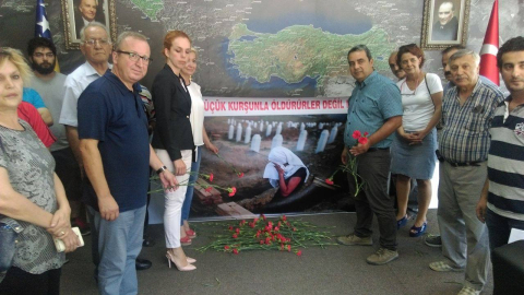 Srebrenitsa Katliamı yıldönümünde CHP Osmangazi'den anma