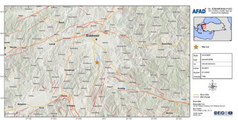 Bursa'da korkutan deprem!