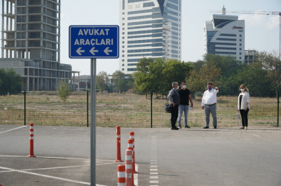 BAM'da avukatlara özel otopark