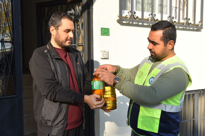 1 litre atık yağ getirene 10 litre içme suyu hediye