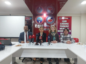 Eğitim İş Bursa: Milli Eğitim satın aldığı çadırları Bursa'da ürettik diye duyurdu