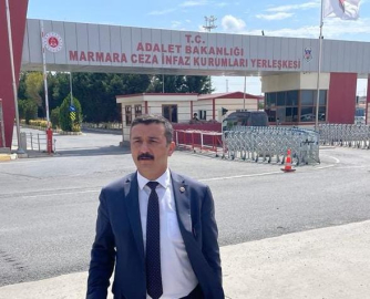 İYİ Partili Selçuk Türkoğlu'ndan TİP Milletvekili Can Atalay'a ziyaret