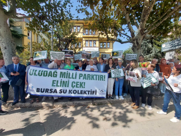 Bursa Su Kolektifi, Uludağ'daki kanunsuz talanın boyutunu paylaştı