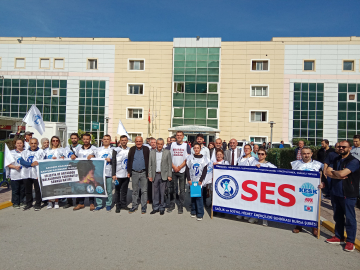 SES Bursa: Barış mücadelesini yükseltelim