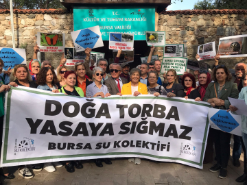 Bursa Su Kolektifi: Doğa torba yasaya sığmaz