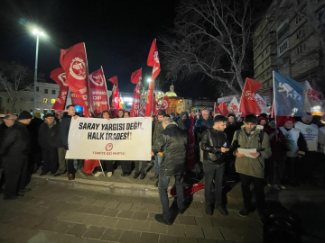 Bursalılar Can Atalay için sokağa çıktı