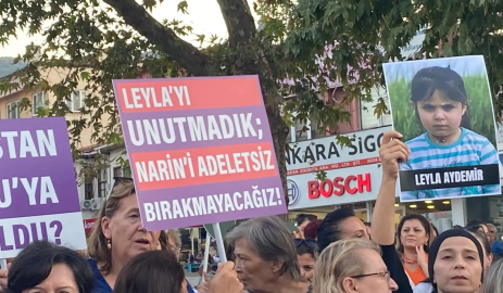 Narin'in öldürülmesi Bursa'da protesto edildi: Ülkemiz ölü çocuklar ve ölü kadınlar ülkesi oldu