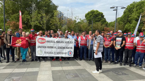 Eker işçilerinin başlattığı yürüyüş Bursa'ya ulaştı