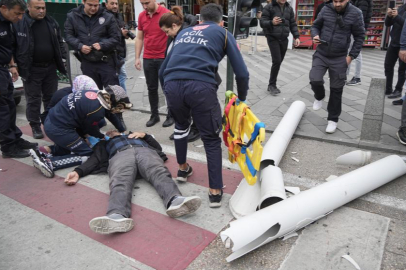 Bursa'da lodos etkisini sürdürüyor: Çatıdan kopan boru bir kişinin kafasına düştü