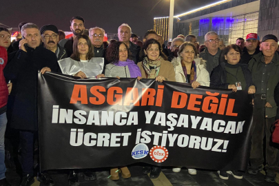 Asgari ücret  zammı Bursa'da protesto edildi: Sefalet artışını kabul etmiyoruz!