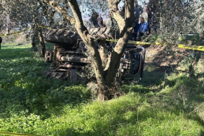 Bursa'da tamire götürmek istediği traktörün altında kalan sürücü hayatını kaybetti