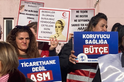 Bursa'da sağlıkçıların eylemi devam ediyor: Halkın sağlık hakkı için eylemlerimiz devam edecek